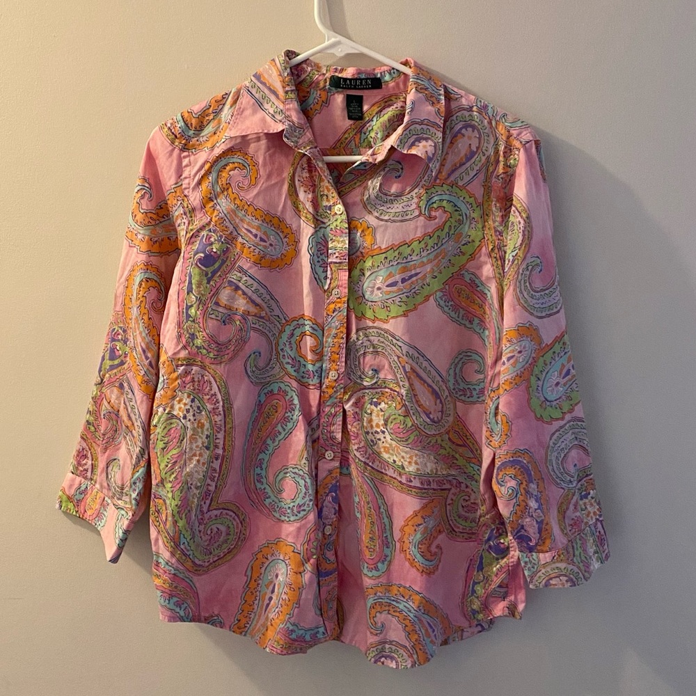 Paisley Ralph Lauren Blouse